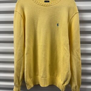 Yellow polo Sweater